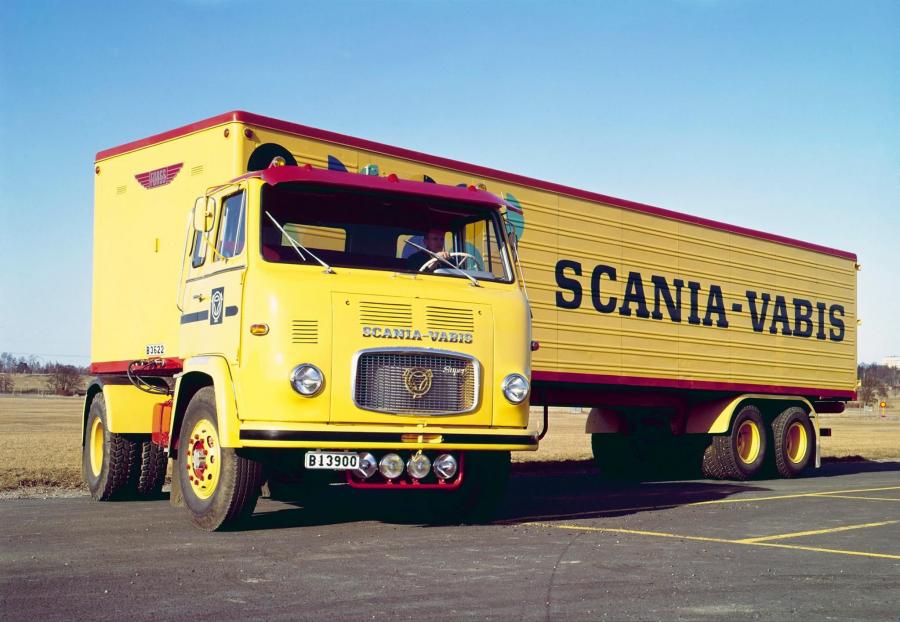  Scania-Vabis LBS76/34S 4x2 1963 года  (фото 1 из 2)